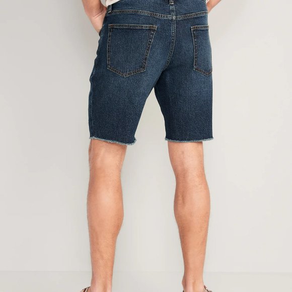 Slim Built-In Flex Cut-Off Jean Shorts - Picture 2 of 7